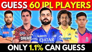 🏏 Guess 60 IPL Players in 'JUST 3 SECONDS' | IPL Quiz (2024) 🏆