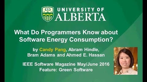 What do programmers know about software energy consumption?