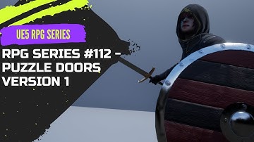Unreal Engine 5 RPG Tutorial Series #112 Puzzle Door (Part 1) #ue5 #unrealengine