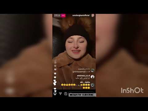 لایو سارا و نیکا از هم لب گرفتن