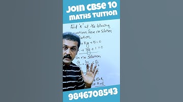 cbse class 10| maths #shorts #board exam pair of linear equations in two variables