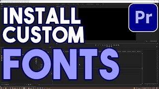 How To Install Fonts Into Adobe Premiere Pro CC screenshot 5