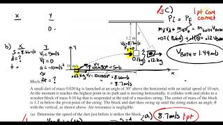 AP Physics C: Mechanics FRQ 2015 M2
