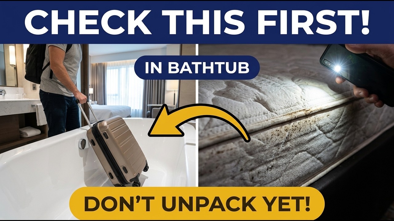 15 Things to Check the Moment You Enter Your Hotel Room - YouTube