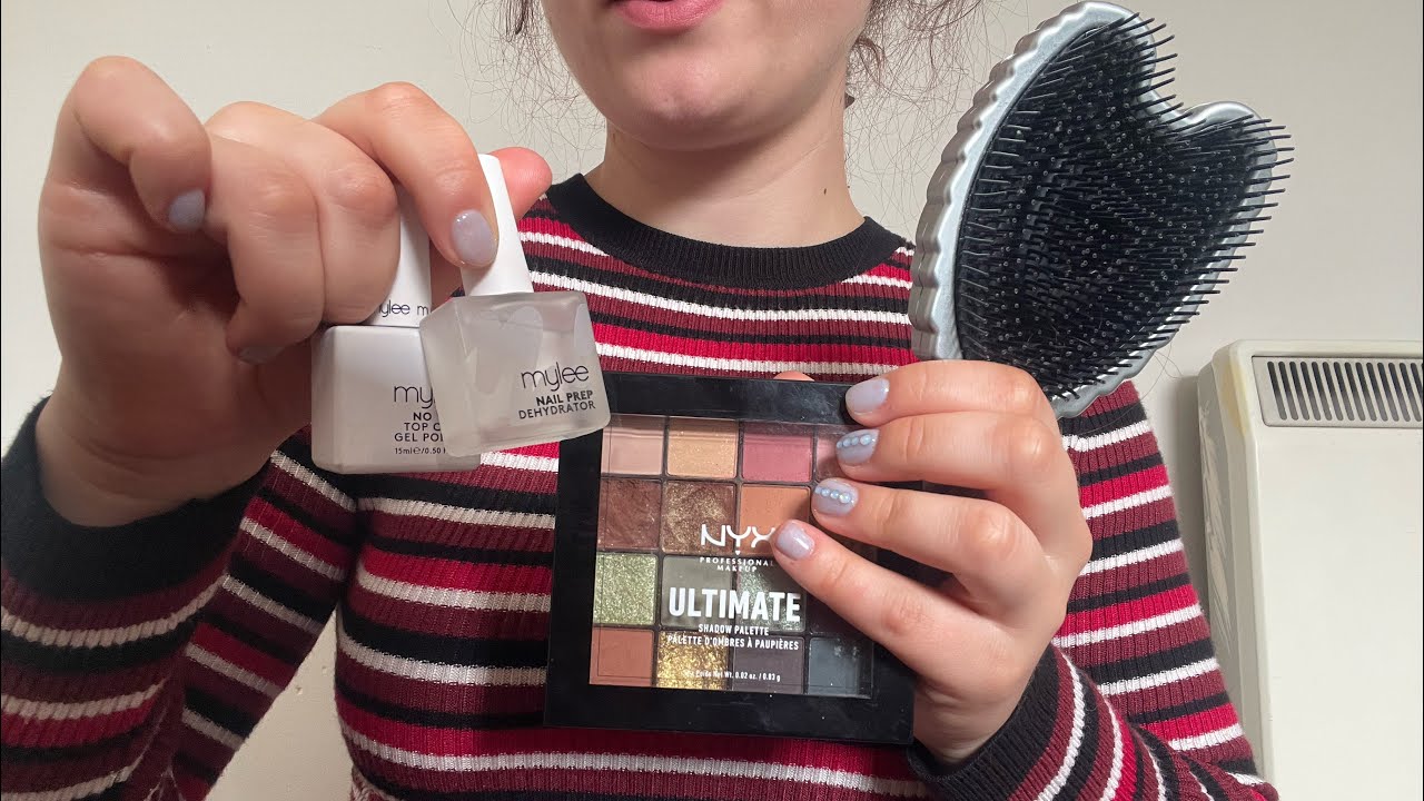 ASMR beauty salon RP 🥰🎀 hair, makeup & nails 💅 no talking