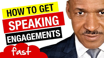Video #5 How To  Get Speaking Engagements Easy Ways To Get Booked To Speak