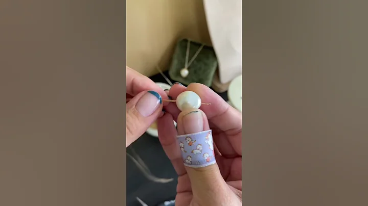#珍珠 #珍珠项链  手工编织的珍珠项链你喜欢吗？ - 天天要闻