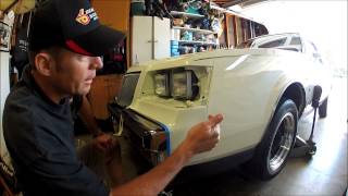SPOOLFOOL'S FIBERGLASS FRONT BUMPER FILLER INSTALL