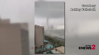 Tornado forms over waters in Myrtle Beach, South Carolina Profile