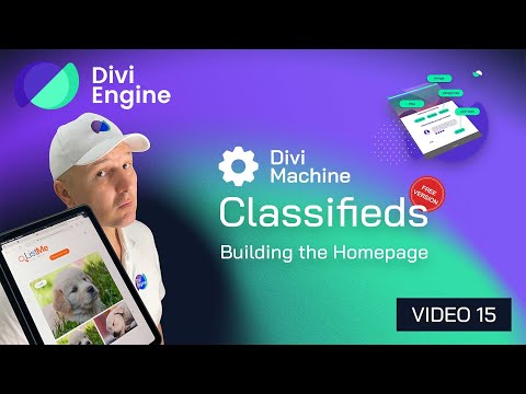 Divi Machine Classifieds: