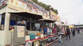 「日本で唯一の仏舎利保存の地」として有名な覚王山日泰寺でタイフェス 屋台ではタイ飯の他、手羽先など「なごやめし」も