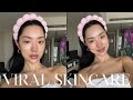 My viral skincare routine 