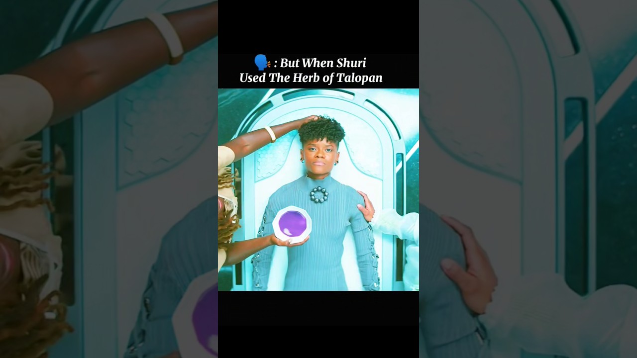 Why no Color Changes Shuri Used Talokan Herb Wakanda Black Panther 