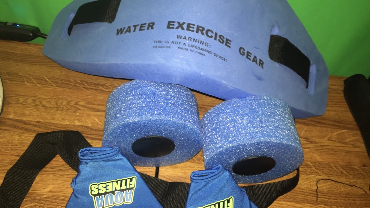 Aqua Fitness Exercise Set 6 Piece Set Water Workout and Aerobics