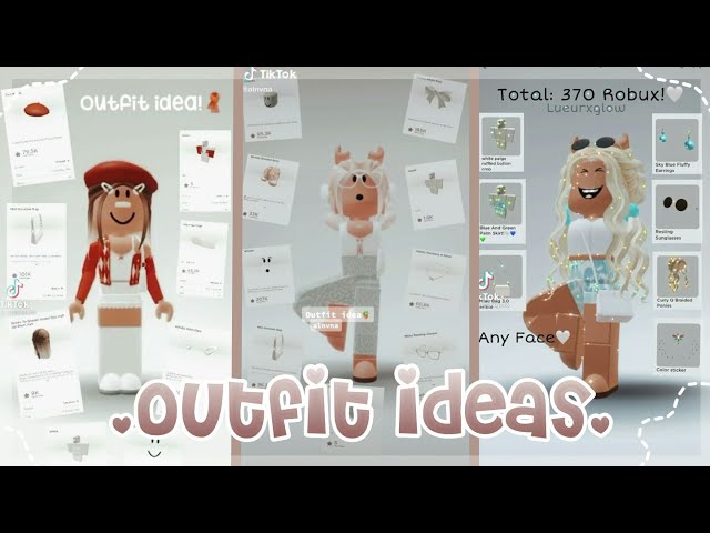 AESTHETIC Roblox Outfit Ideas *TikTok Compilation* 