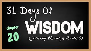 Proverbs 20 | How Your Integrity Shapes the Legacy You Leave for the Future | 31 Days of Wisdom