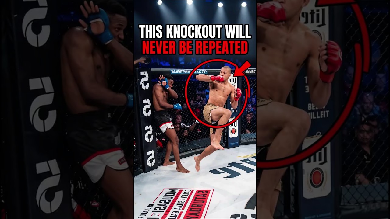 This Knockout Was So Unique That No Fighter Will Ever Be Able To Recreate It Again 😳