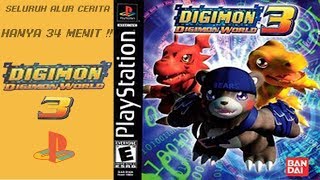 Seluruh Alur Cerita Game Digimon World 3 PS 1 - Hanya 34 Menit !!