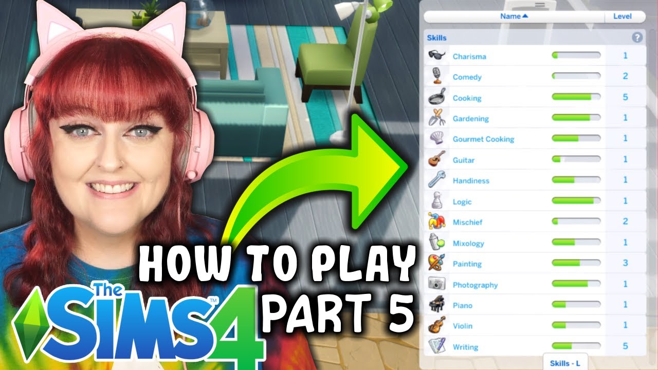 The Sims 4 for Beginners Part 5: Learning Skills! (How to Play) - YouTube