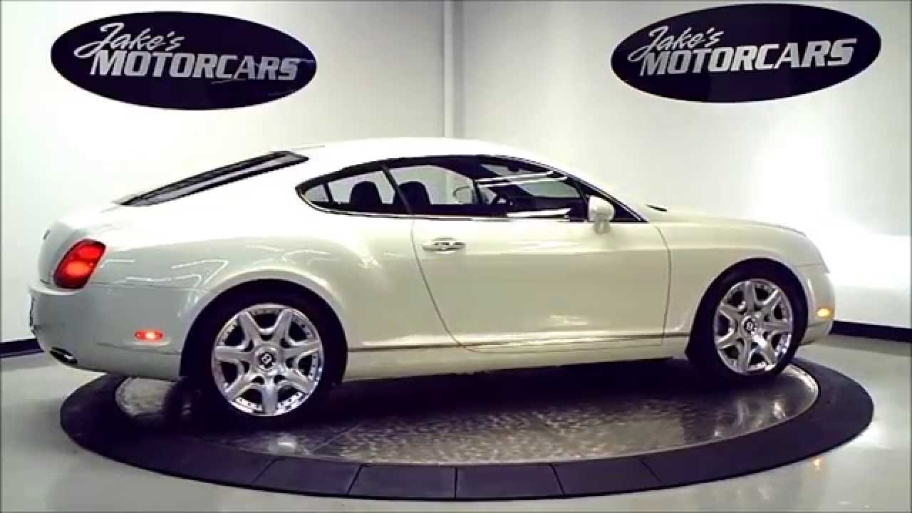 07 Bentley Continental Gt Mulliner Ghost White Jake S Motorcars Youtube