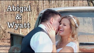 Abigail & Wyatt Wedding Highlights (3-27-21) at The Barn at Bay Horse Inn (Greenwood, IN)