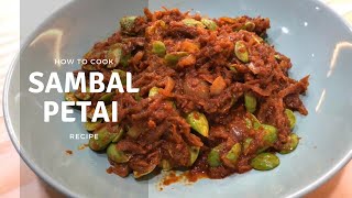 Sambal Tumis Petai U0026 Ikan Bilis  Malaysian Food Recipes  Kellys Private Kitchen