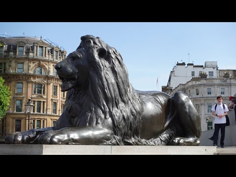 Video: Har løvene på Trafalgar Square navn?