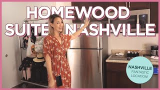 Homewood Suites by Hilton Nashville-Downtown Hotel Room Tour