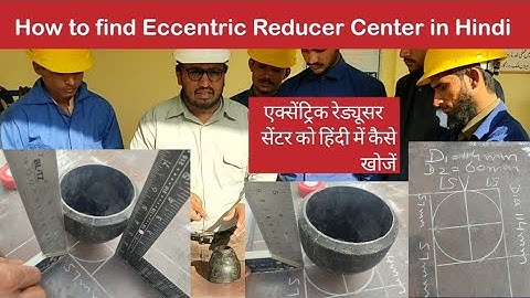 Eccentric reducer center line Marking | Eccentric Reducer | Reducer | eccentric Reducer Concentric