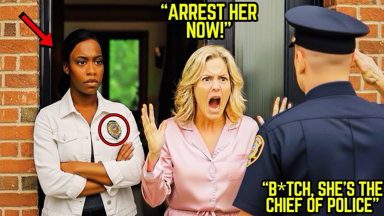 Racist HOA Karen Calls Cops on Black Woman Moving In — Freezes When Police SALUTE Her On The Spot!