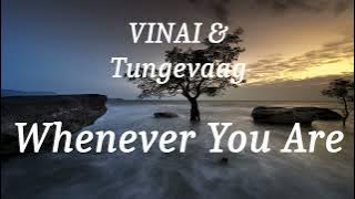 VINAI & Tungevaag - Whenever You Are (lyrics)