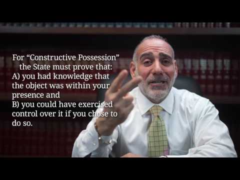 (145) What&rsquo;s the difference between Actual & Constructive Possession? ~ HaberPA Criminal Defense
