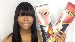 Quick-Weave with a Front Bang | Sensationnel Cello Remi Yaki Hair