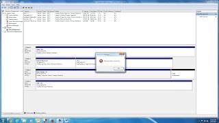 Parameter is incorrect (How to change drive letters and path)