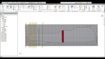 Autodesk Inventor - Ship hull design - X-BOW - Preparing - Part 1