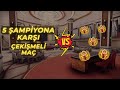 Düğün Salonunda 5 Şampiyon Takıma Karşı Çekişmeli Maç 💥