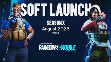 Rainbow Six Mobile OFFICIAL SOFT LAUNCH is Dropping This Month!