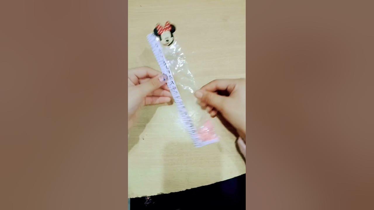 diy clear scale 📏🖊️## #love #art #craft Avishi art and craft - YouTube