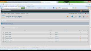adding logo and banner in joomla