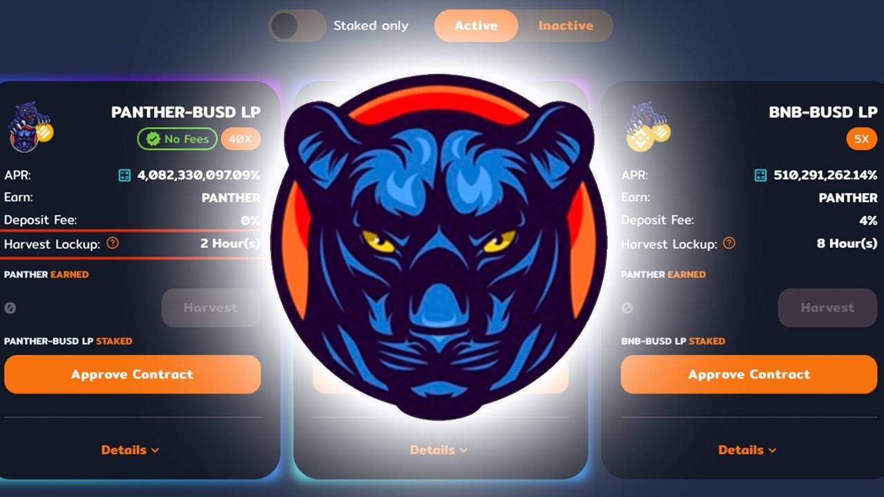 PANTHER SWAP! The time is now! PANCAKE SWAP had a son named PANTHER. FARM  PANTHER NOW! - YouTube