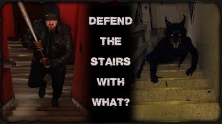 The Best Historical Weapon for Defending Stairs?