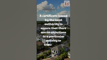 Unlocking the Jargon: No Objection Certificate (NOC) | SOS Realty | Real Estate Gujarat