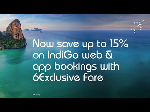 IndiGo Flight Ticket Booking