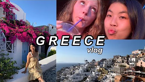 come with me to GREECE vlog | Europe trip part 2 *!