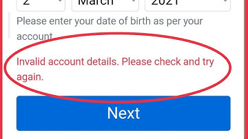 Digi Locker Fix Invalid account details. Please check and try again Problem Solve on Forgot Pin
