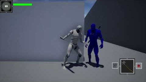 [UE4] Stealth Ninja Game Mechanics Version 1.1 - All Components Demonstration