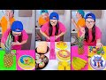 Pokemon vs sponge bob cake ice cream challenge funny by ethan funny family