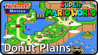 Super Mario World - World 2: Donut Plains (Multiplayer Walkthrough,  All Exits) screenshot 3