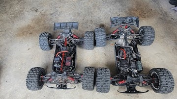 Outcast 8s 35/47 gearing XLX2 vs K8S Max 5 30/47 gearing