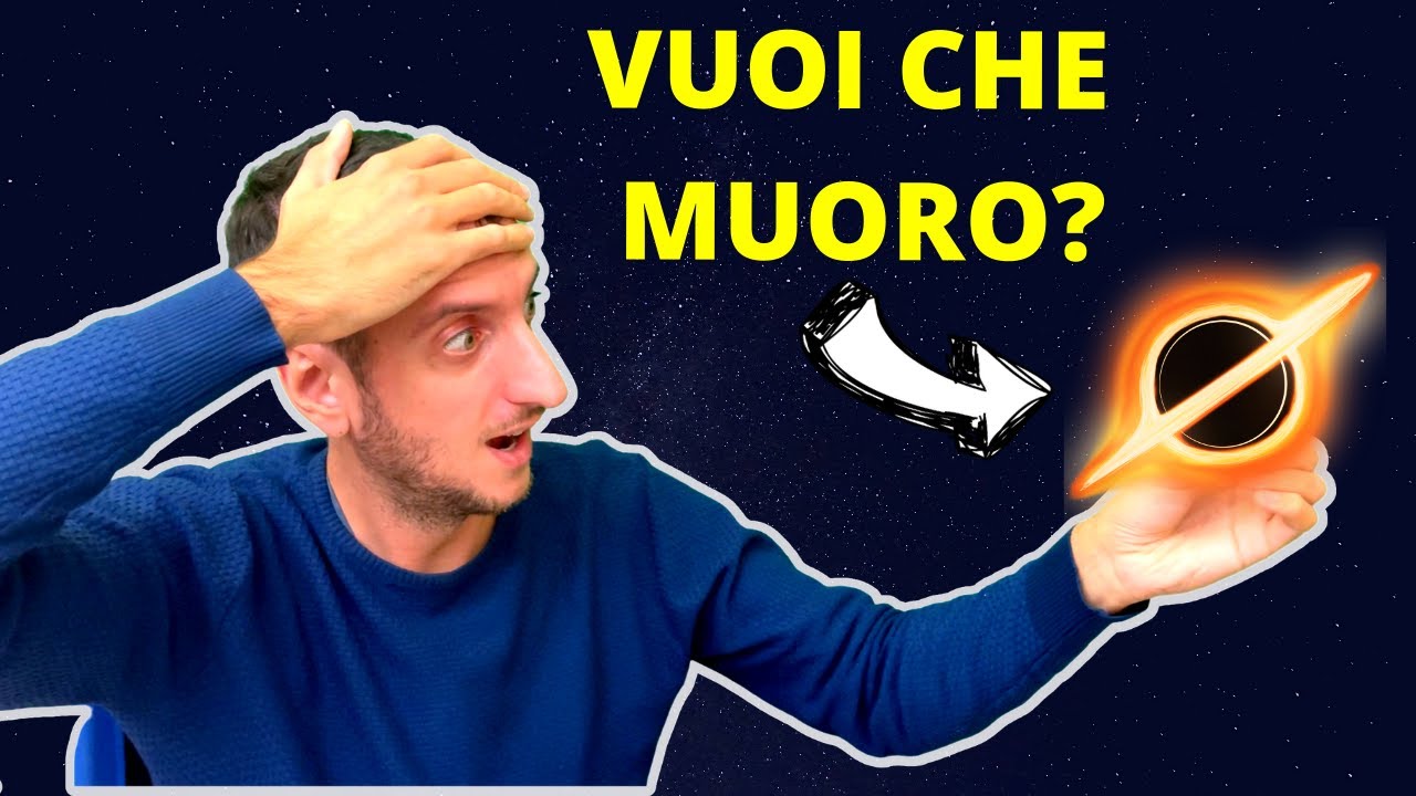 MORIRESTI SE un piccolo BUCO NERO fosse VICINO A TE? YouTube